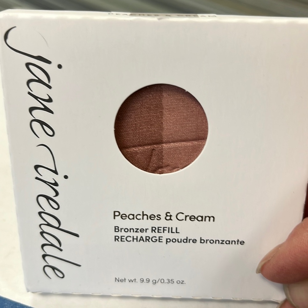 jane iredale “refill for compact” PEACHES & CREAM